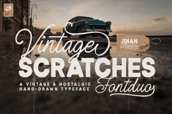 A Designer's Review of the Vintage Scratches Duo Font