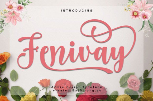 A Refined Touch: Fenivay Script in Editorial Design