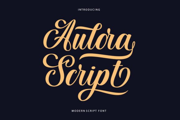 Aulora Script Font: Elevating Campaigns with Elegant Typography