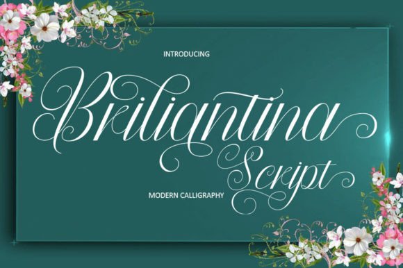 Briliantina Script: A Modern Font for Elegant Business Branding