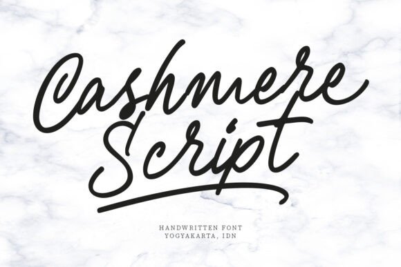 Cashmere Script: The Elegant Font That Polishes Your Digital Brand