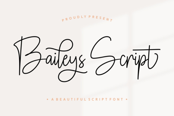 Crafting Elegance with the Baileys Script Font