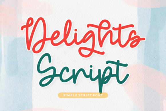 Delights Script: A Font Designed for Editorial Charm