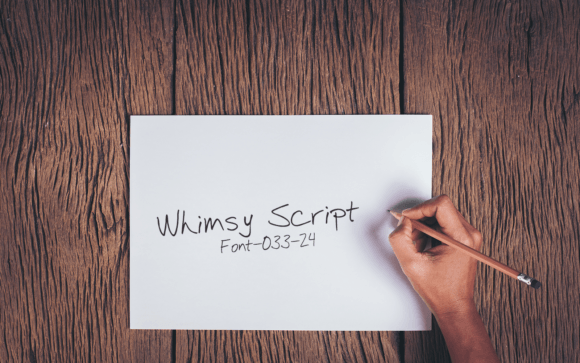 Discovering Whimsy Script: A Handwritten Font for Editorial Authenticity