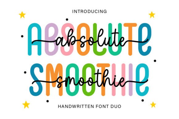 Finding Absolute Smoothie Duo: A Font for Consistent Brand Magic