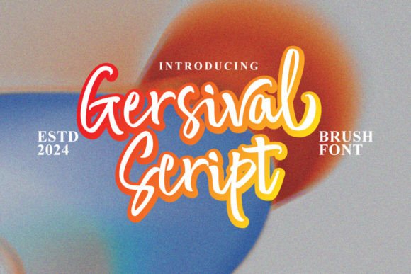 Gersival Script: A Modern Display Font for Digital Branding