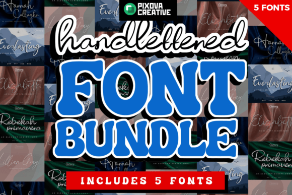 Handlettered Script Bundle: A Designer’s Real-World Font Test