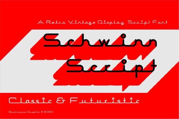 Schwinn Script: A Display Font for Editorial Character