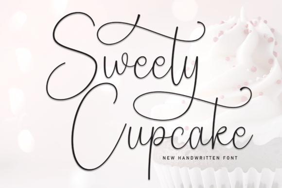 Sweety Cupcake: An Elegant Script Font for Editorial Grace