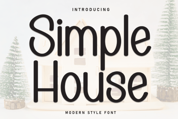 The Simple House Font: A Friendly Handwritten Touch for Editorial Design