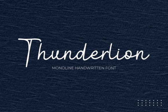 Thunderlion: How I Found a Font That Sparked a Brand Identity