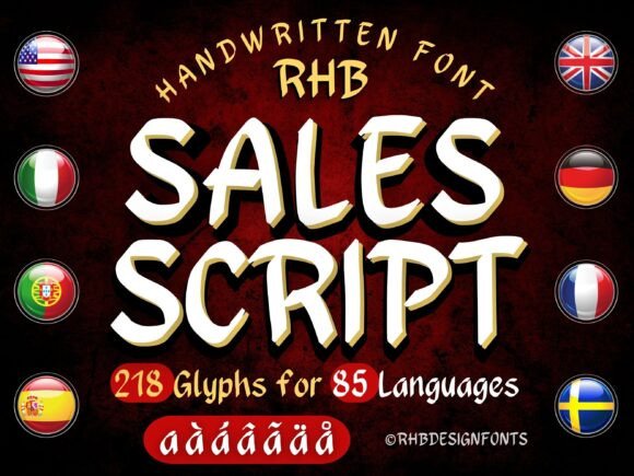 Using Sales Script Font to Clarify Your Campaign Message