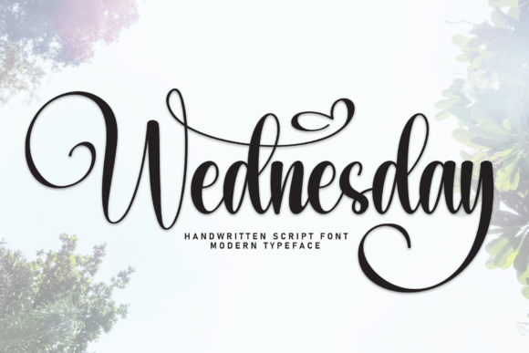 Wednesday Font: A Display Typeface for Elegant Digital Branding